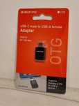 Borofone Adapter OTG BV18 - Typ C na USB - czarny