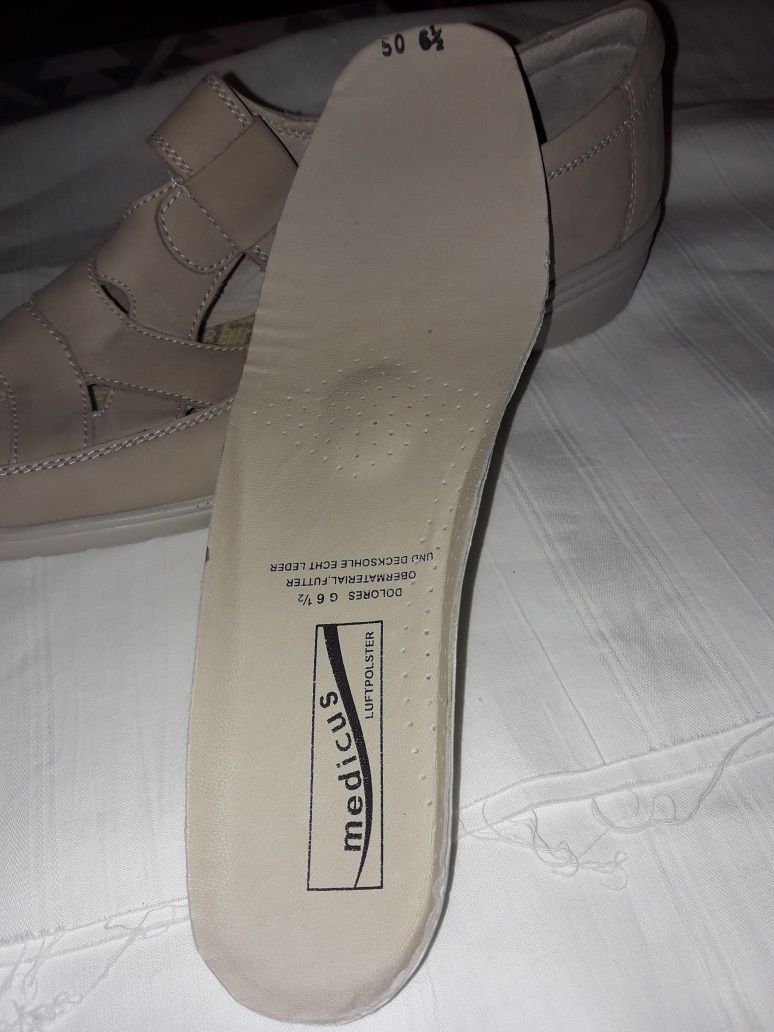 Buty zdrowotne Medicus 6,5 NOWE