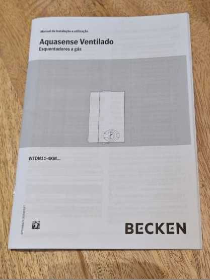Esquentador Becken em ótimo estado