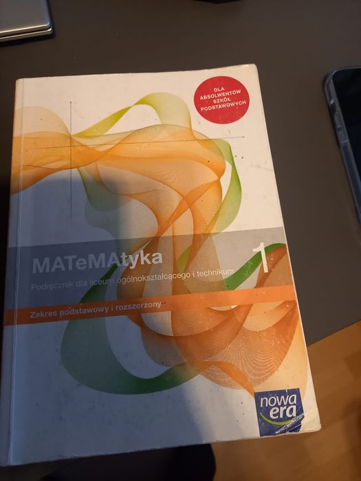PodręcznikMatematyka  do Liceum ogólnokształcącego