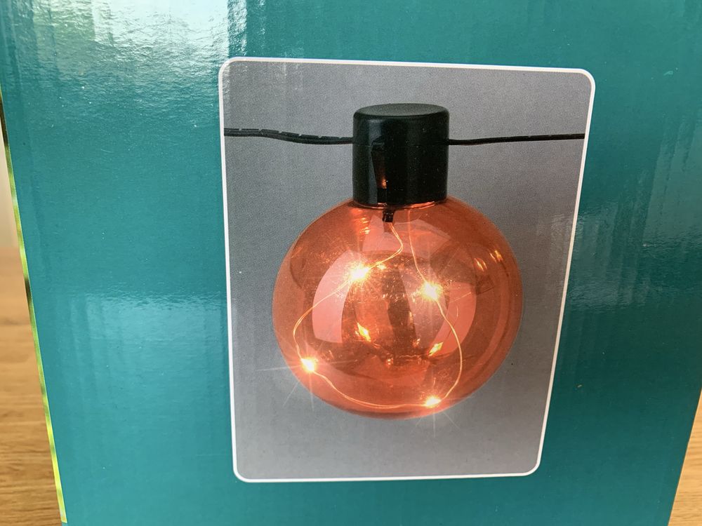 Lampki ogrodowe zewnętrzne kolorowe nowe