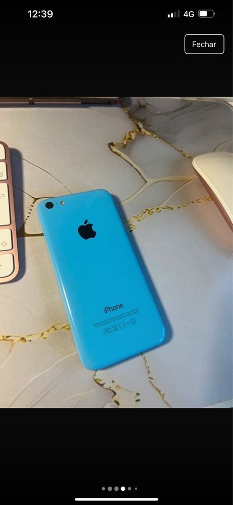 Iphone 5C Azul Apple