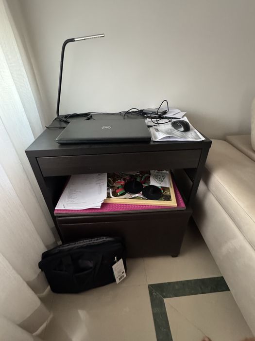 Secretaria mesa gaveta de apoio para escritório portatil trabalho