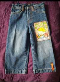 Nowe jeansy 92 Bob budowniczy