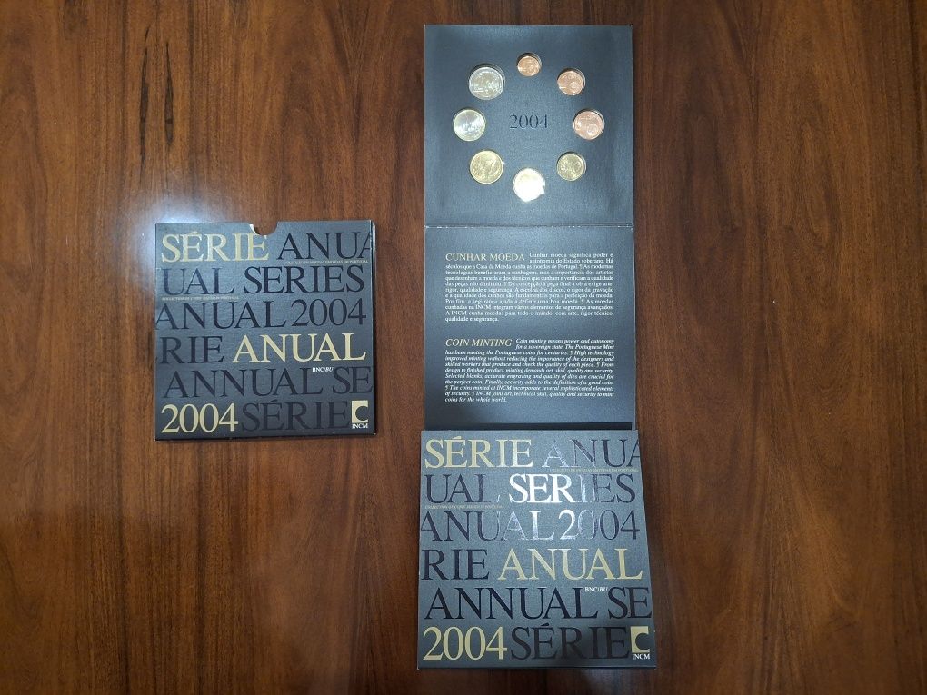 Moedas Série Anual 2004 BNC