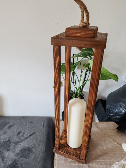 Latarenka drewniana na zamowienie