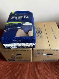 TENA MEN Plus S/M pieluchomajtki 150 szt. + GRATIS