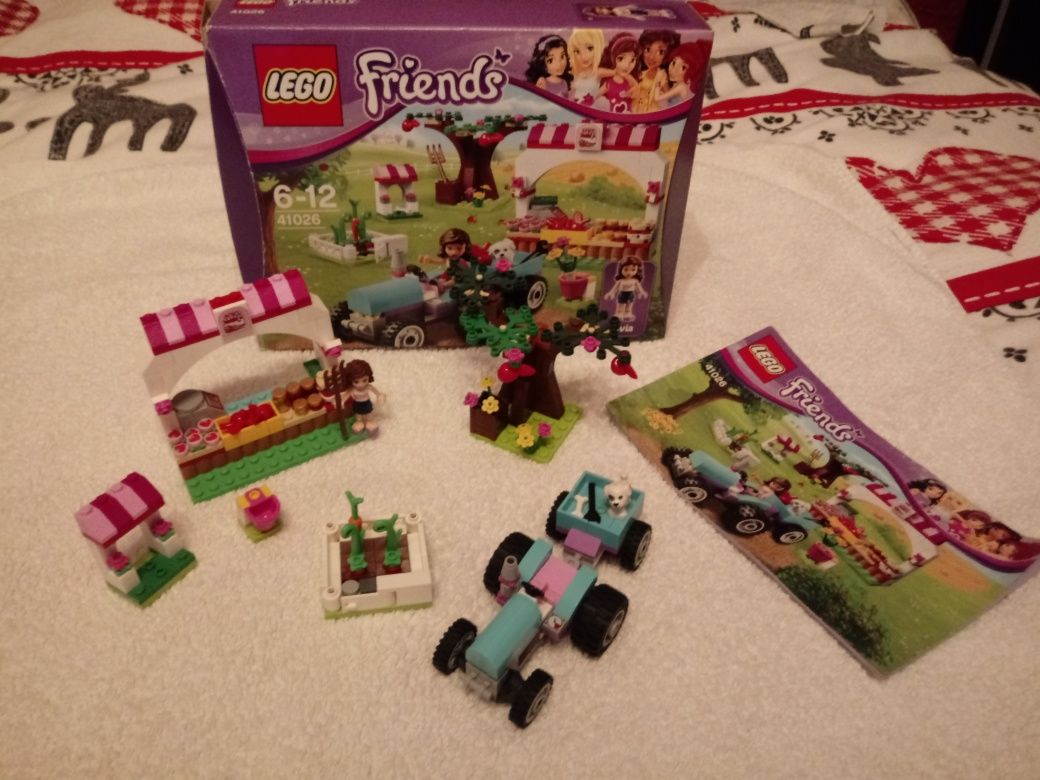 Zestaw LEGO Friends 41026 - owocowe zbiory 100% komplet
