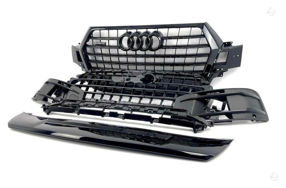 Передній бампер audi q7 4m 2015-2019р/Audi Q7 4M/ауді ку7 +Підрешітник