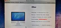 2 xApple iMac 8,1 intel core 2 Duo