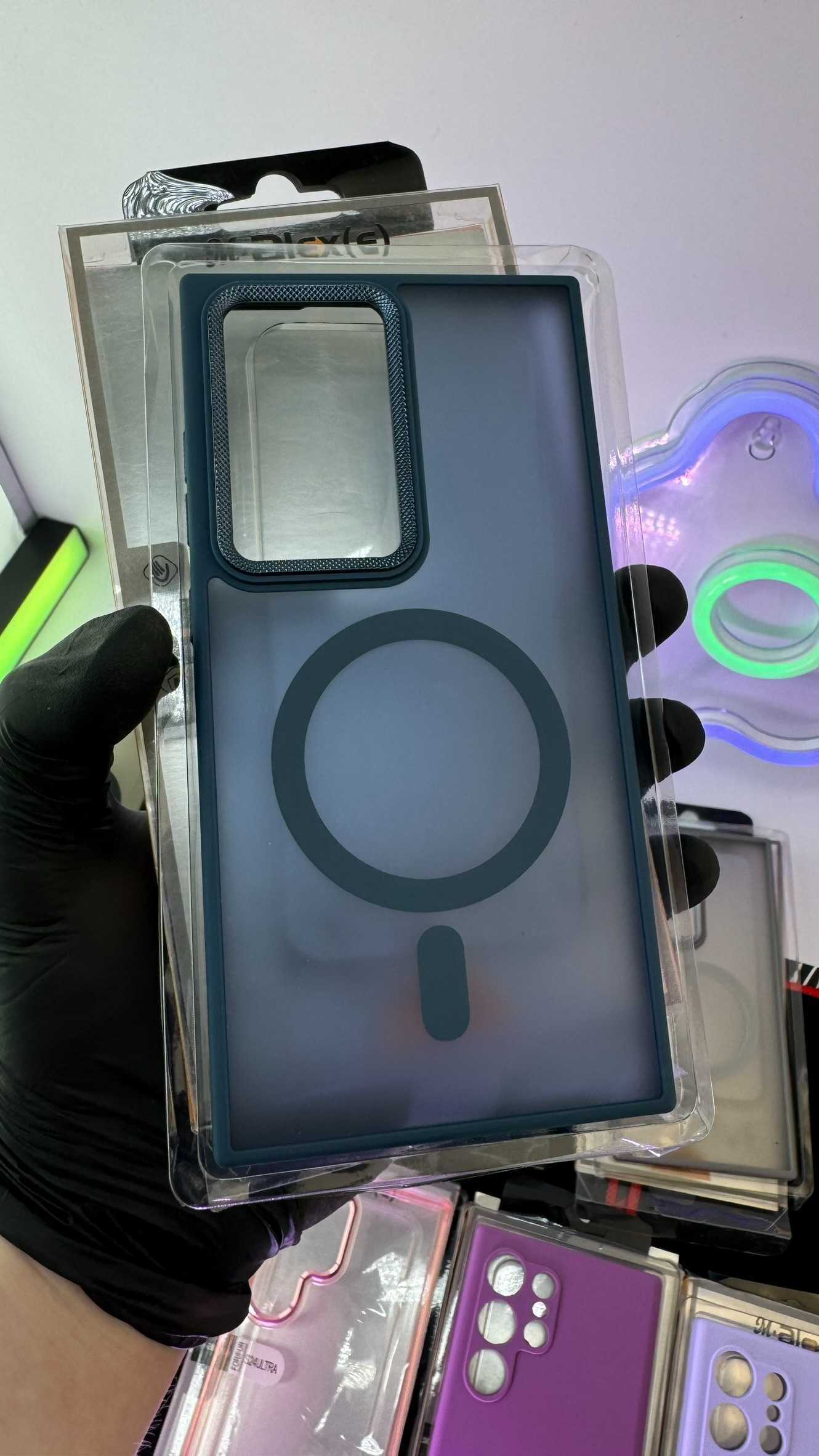 Чехол накладка Samsung Galaxy S24 ultra Magsafe M Alex Obernburg