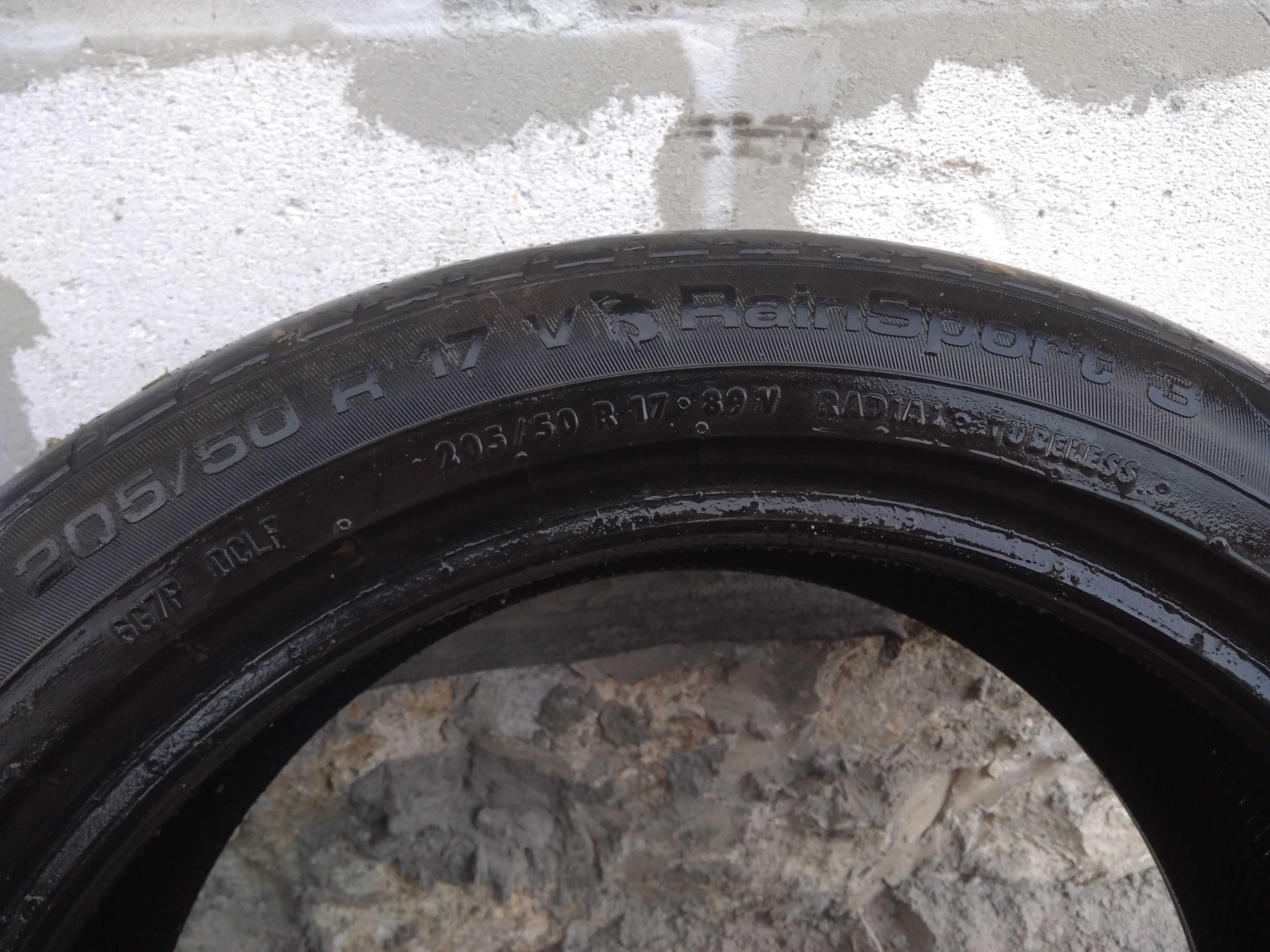 Шини Uniroyal RainSport 3 205/50 R17 89V літні (Резина)