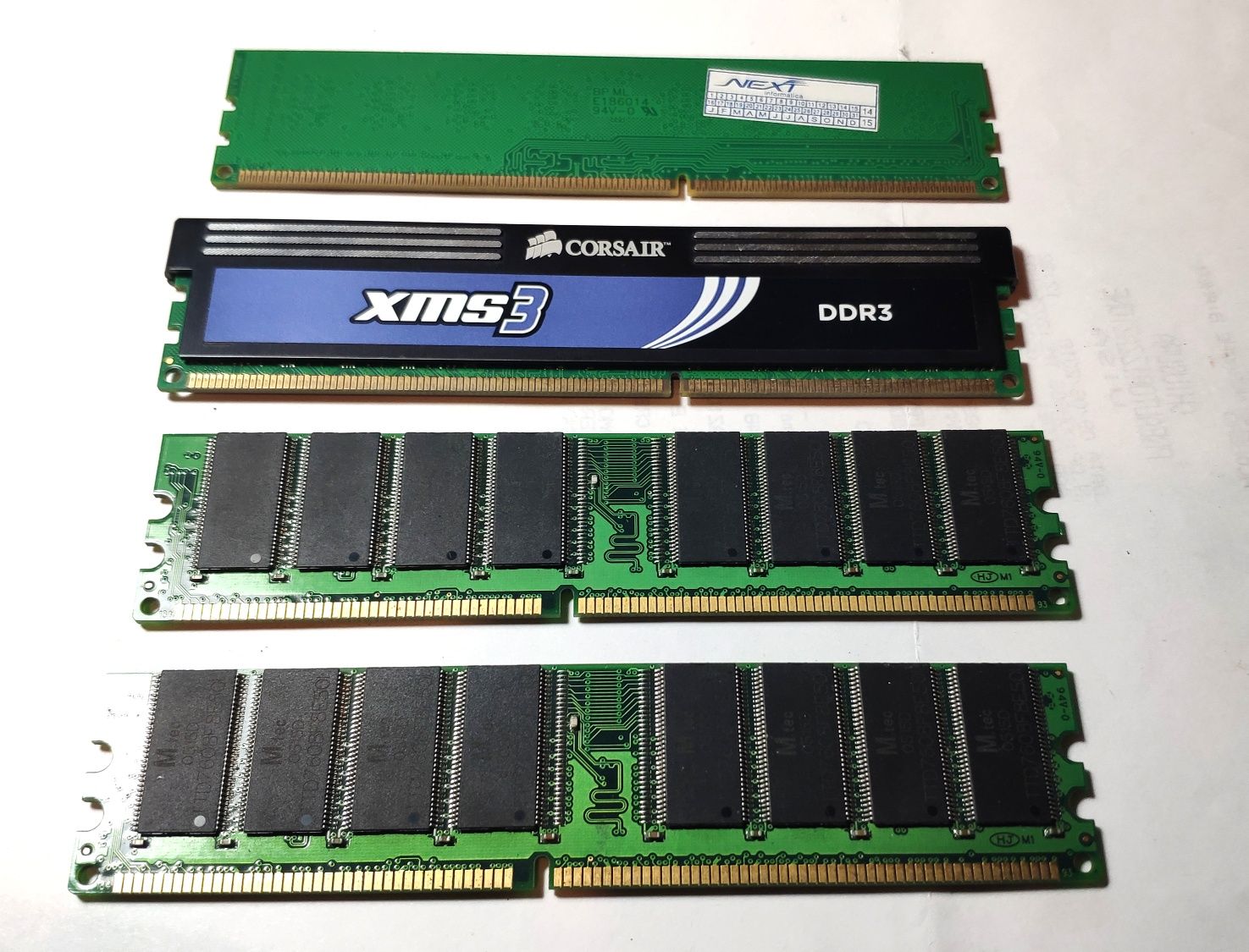 Memórias RAM 2GB, 4GB DDR3, 512MB para PC TorreDDR DiMM