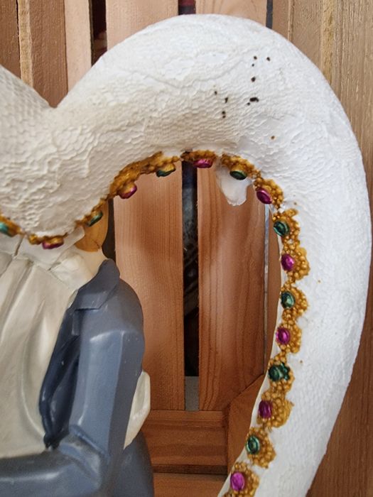 Figurki ślubne para młoda na stół dekoracje weselne figurka