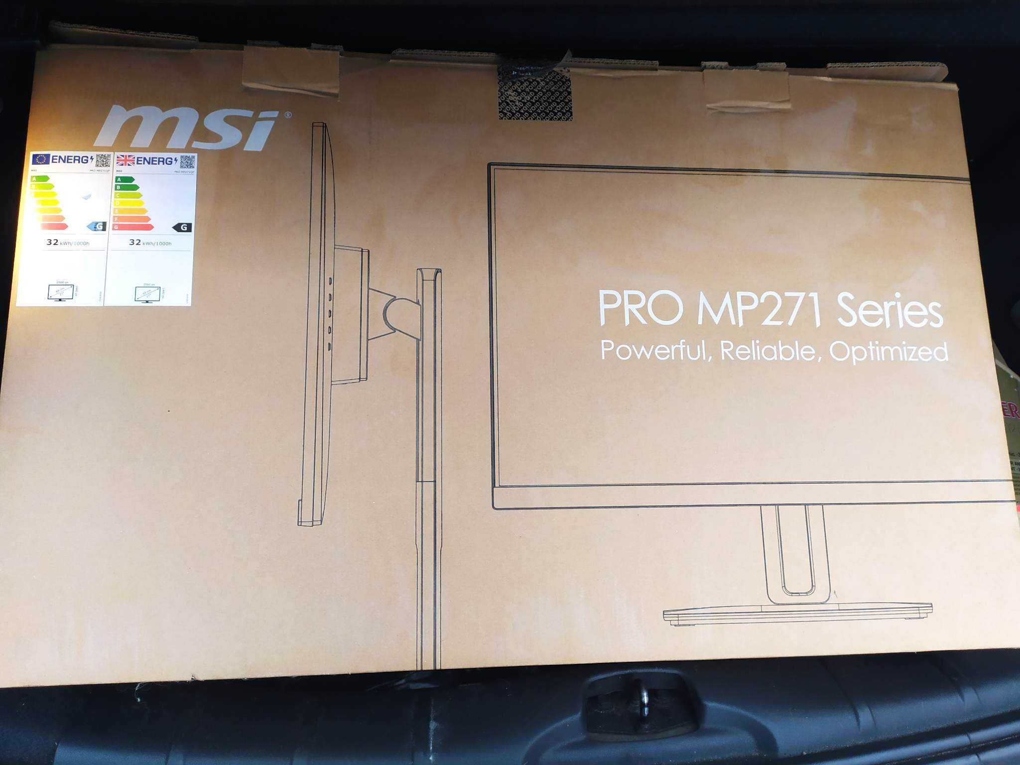 Monitor MSI PRO MP271QP