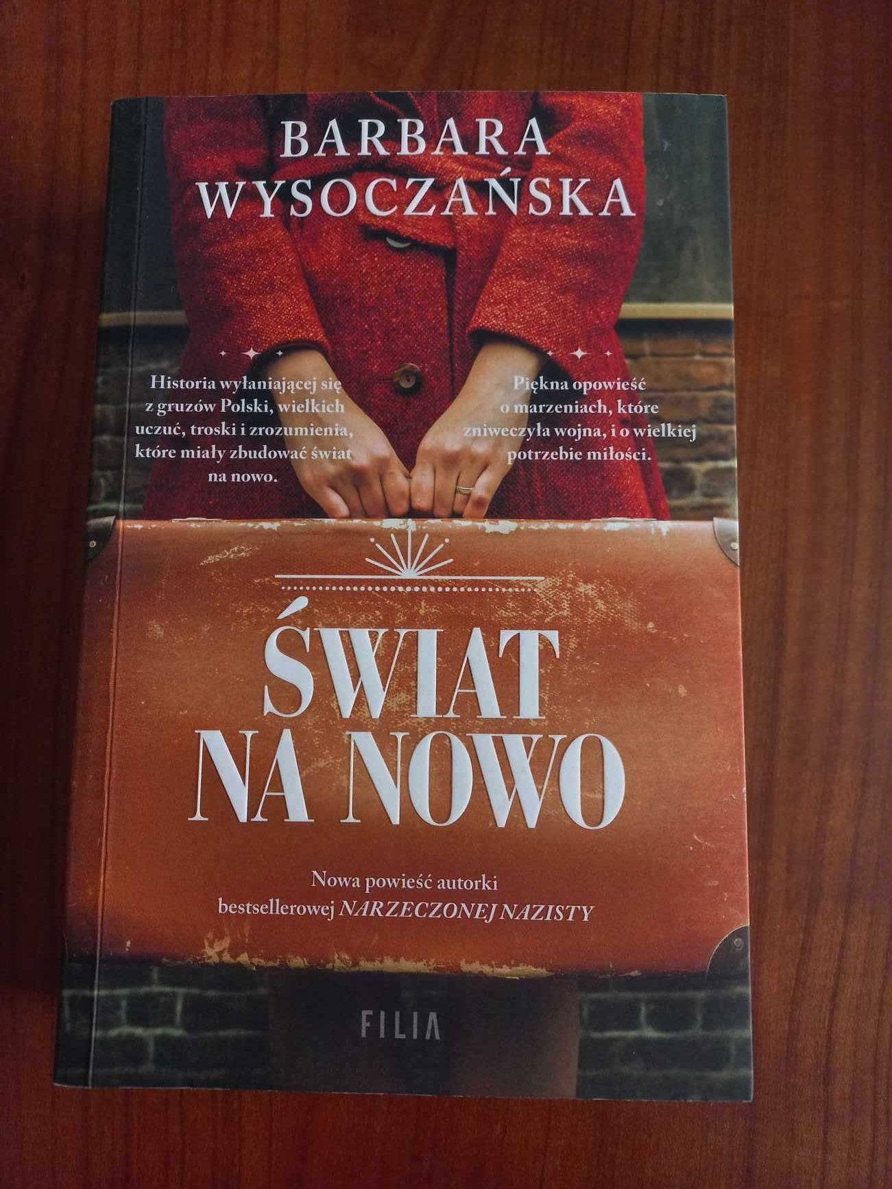 Książka Świat na nowo Barbara Wysoczańska