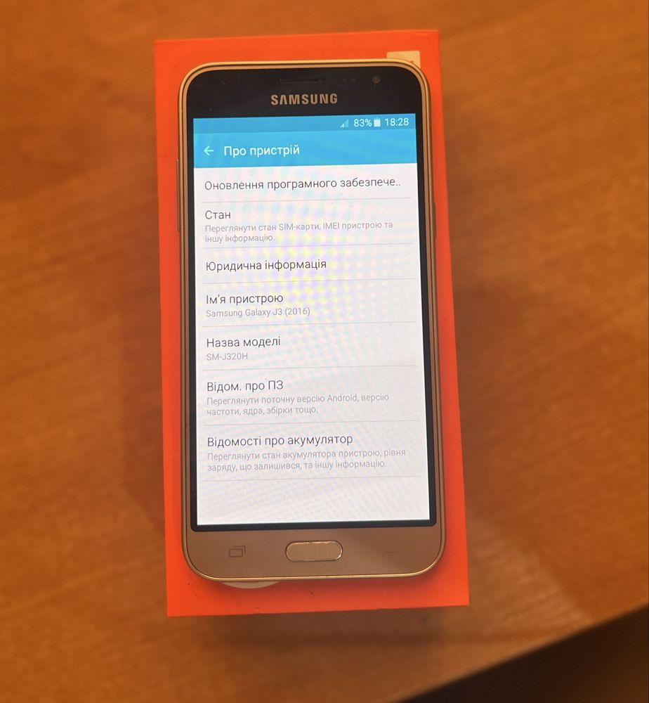 Samsung galaxy j3 2016