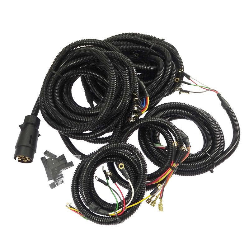 Instalacja elektryczna kompletna przyczepa D-47 kable ELMOT Premium