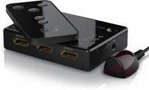 CSL Przełącznik HDMI 4k 3-portowy Switch HDMI przełącznik
