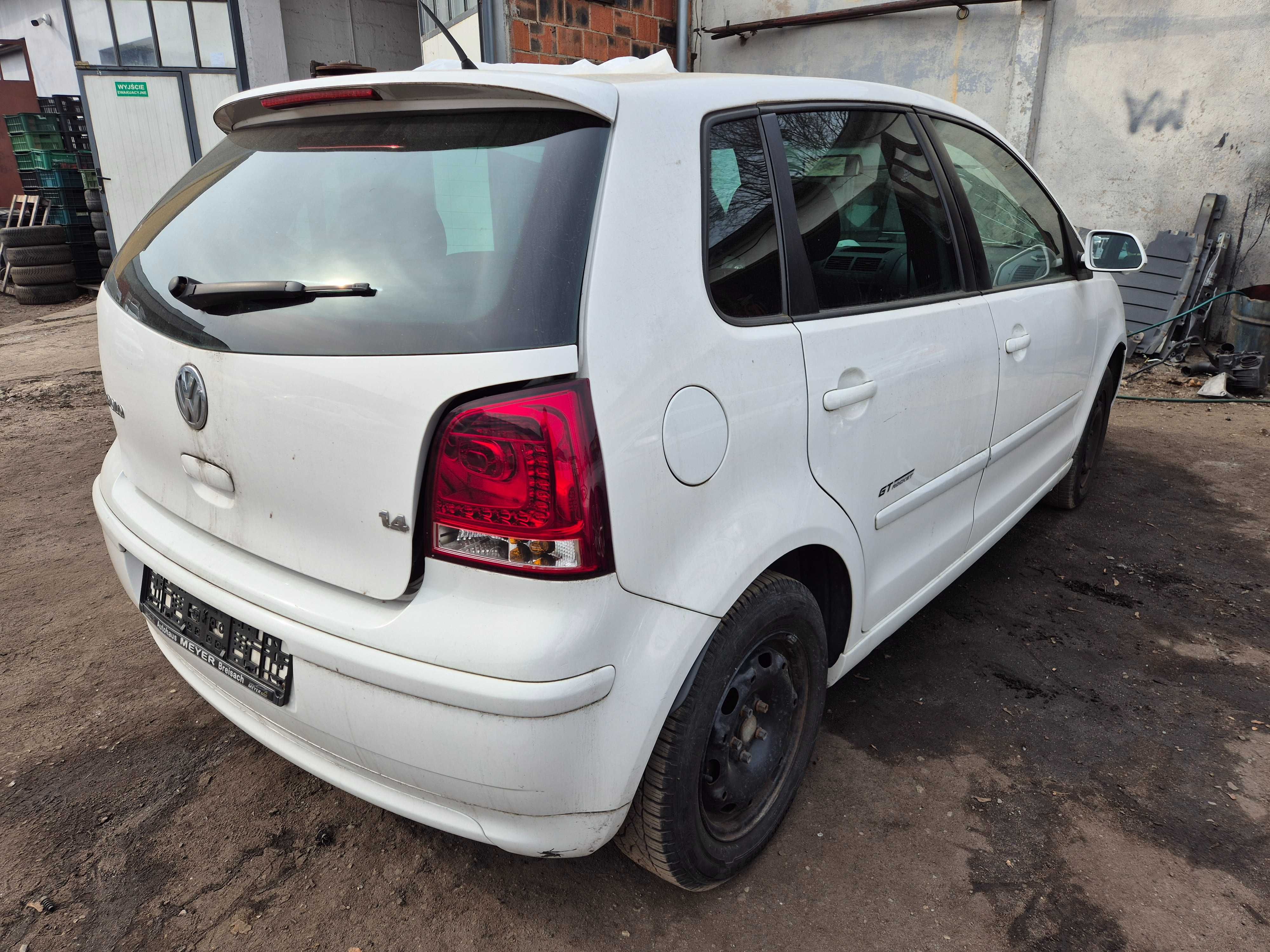 VW Polo IV 2009r. 1.4i 16V 80KM. 5 Drzwi Wersja GT Do naprawy