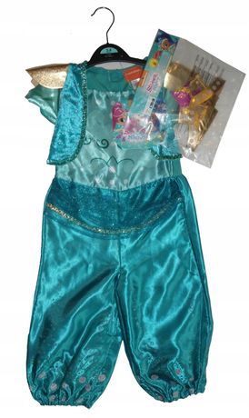Shimmer & Shine strój karnawałowy kostium 3-4  lat przebranie