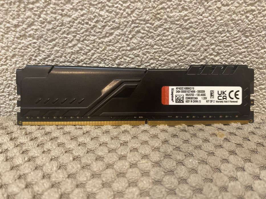 Pamięć RAM Kingston Fury Beast 16GB DDR4 3200MHz – używana