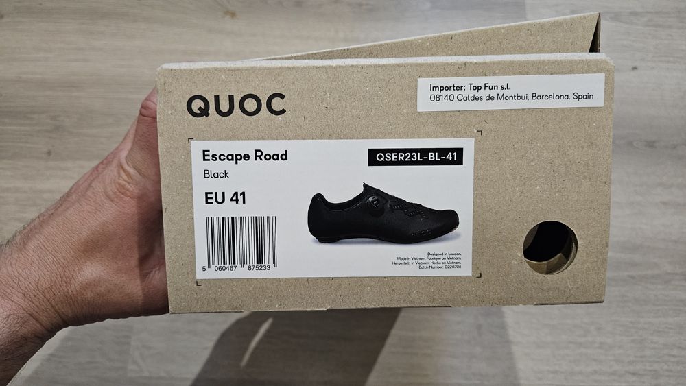 Sapatilhas ciclismo estrada Quoc Escape Road