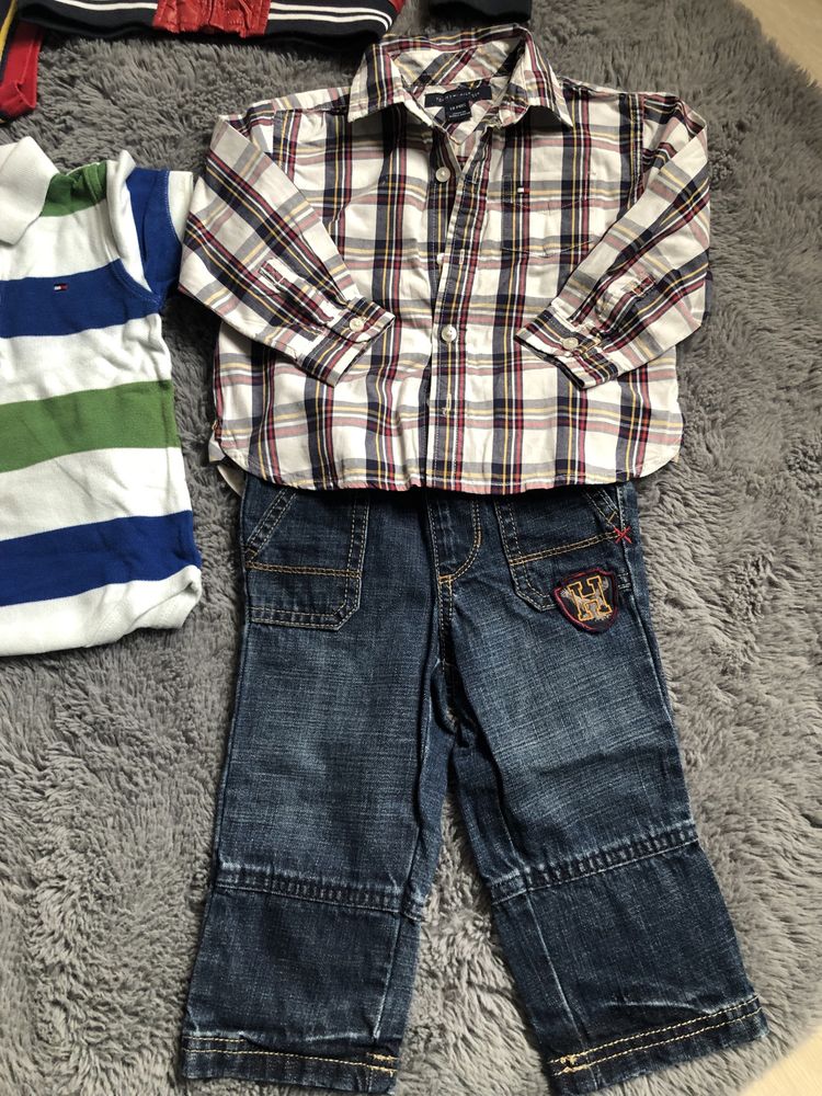 Zestaw ubrań chłopiec Tommy Hilfiger 18 MOS, 2-3 latka