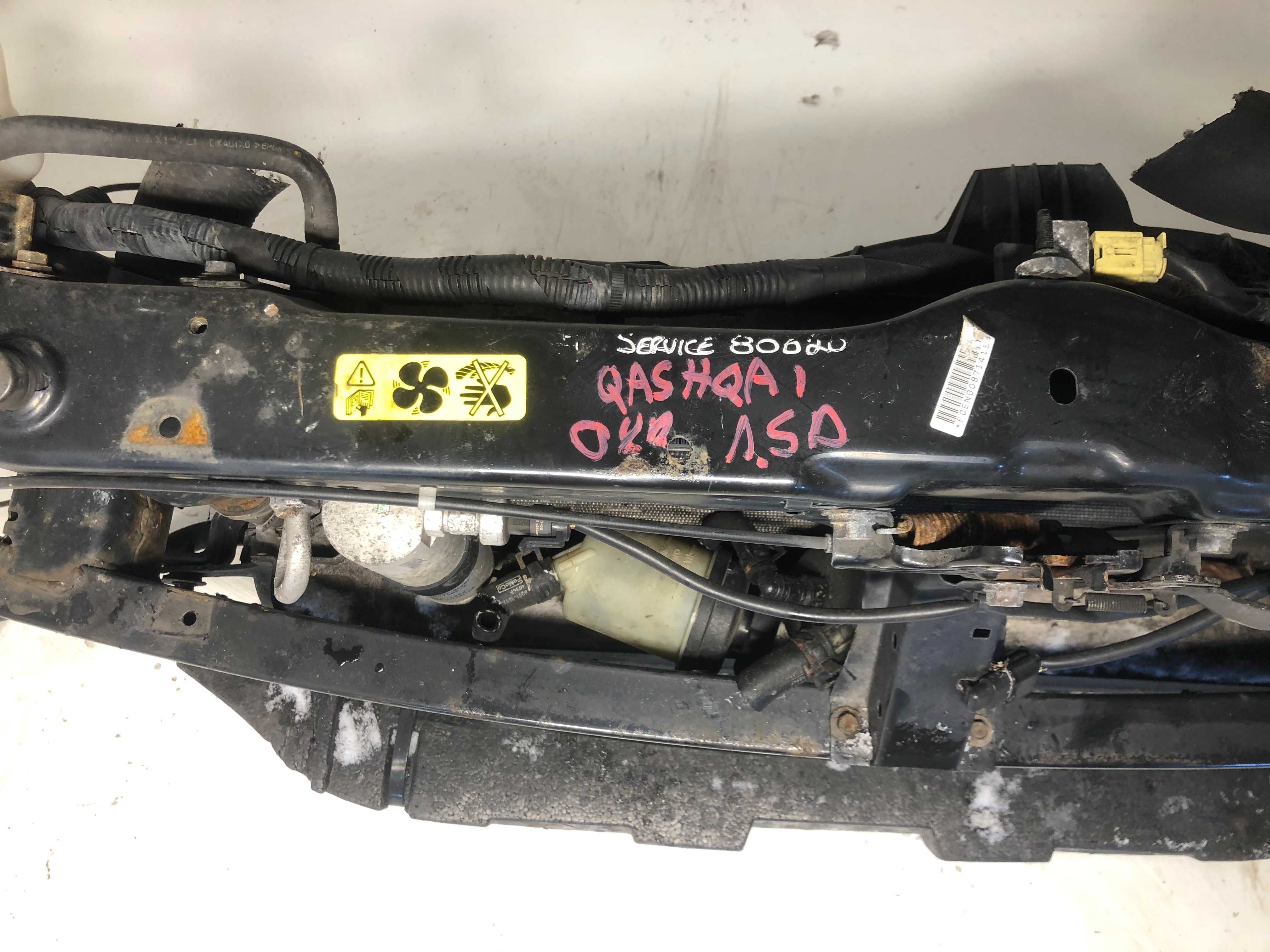 Nissan Qasqai J10 Pas Przedni CHŁODNICE 1.5 DCI