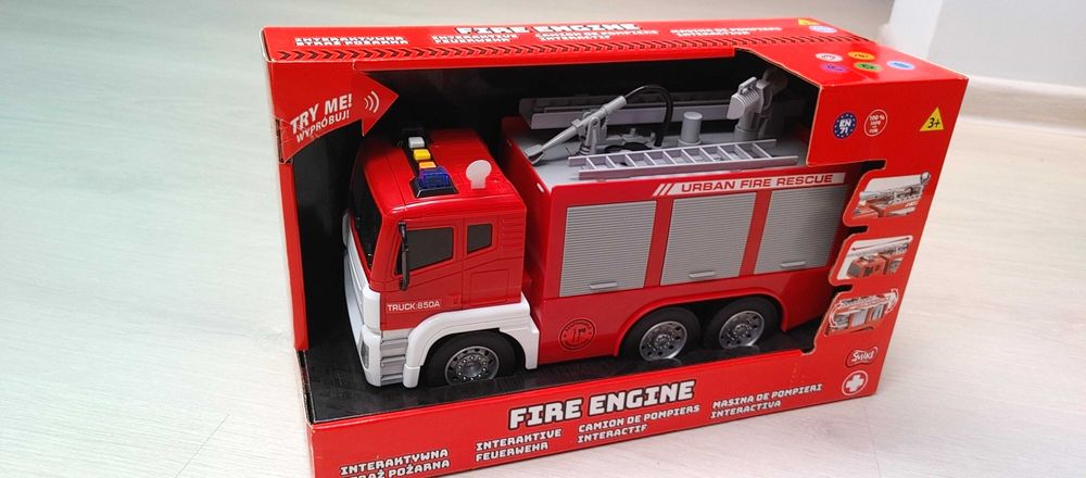 Smiki, Straż pożarna, pojazd, światło i dźwięk, 1: 12
