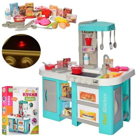 Большая детская кухня Limo Toy 922-46 вода,свет,звук,холодильник