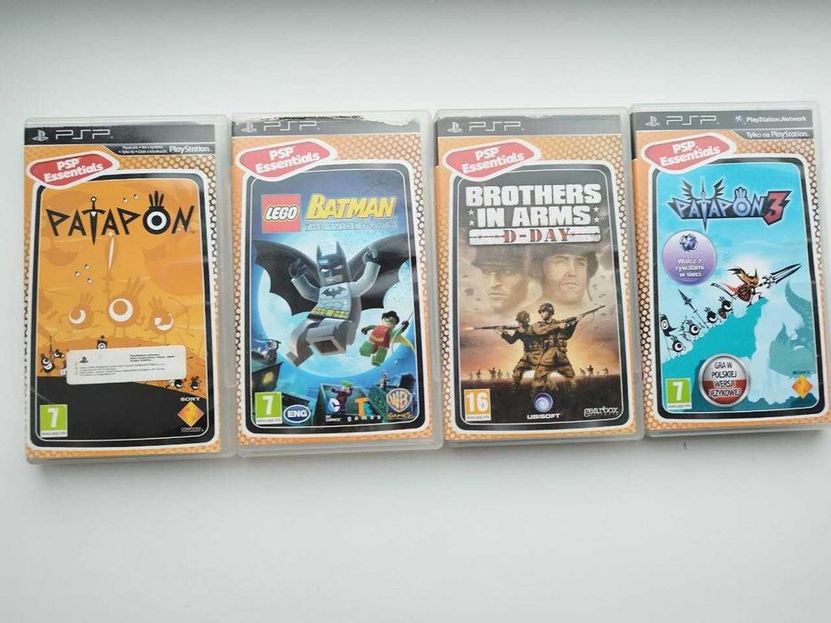 Комплект Дисков с играми для psp 4 штуки