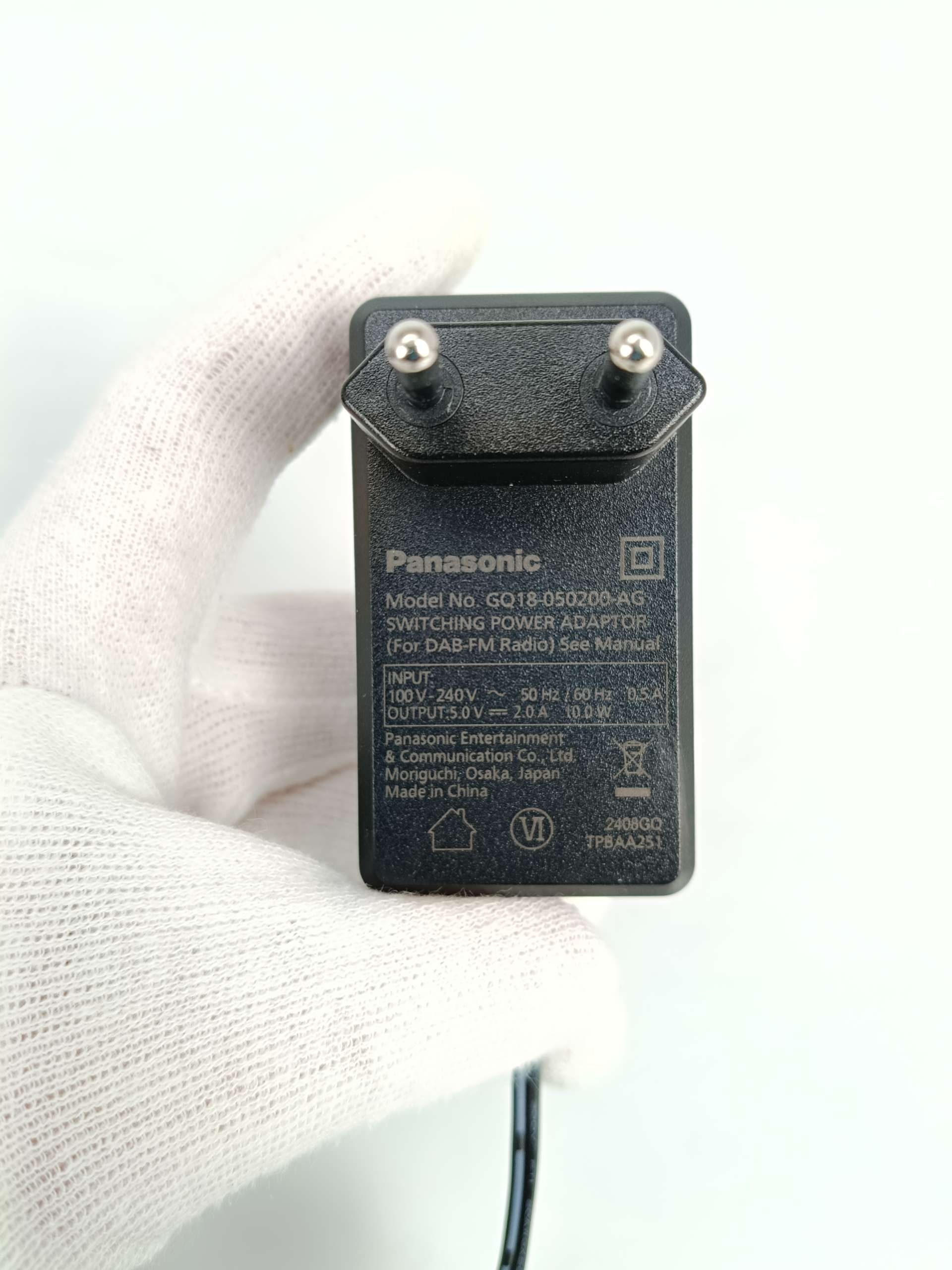 Panasonic RC-D8 radio DAB+ z budzikiem, możliwość zapisania 10 stacji