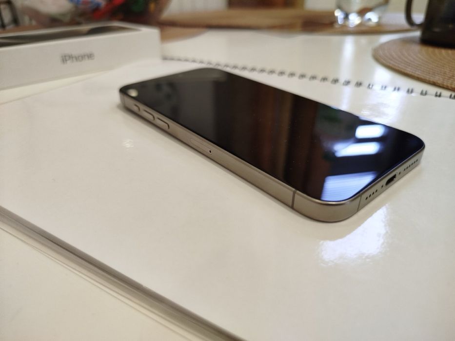 iPhone 15 pro max 256 gb natural як новий на гарантії