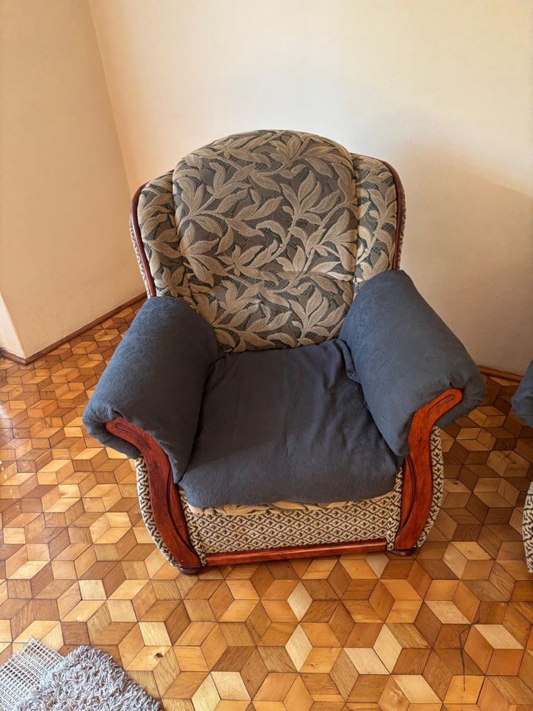 Fotel sofa 3 elementy