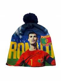 Czapka zimowa ocieplana RONALDO PORTUGALIA