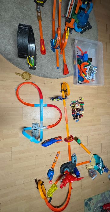 Coleção Pistas e Acessórios Hot Wheels