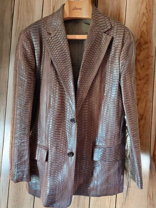 Baldessarini Эксклюзив пиджак из кожи Питона