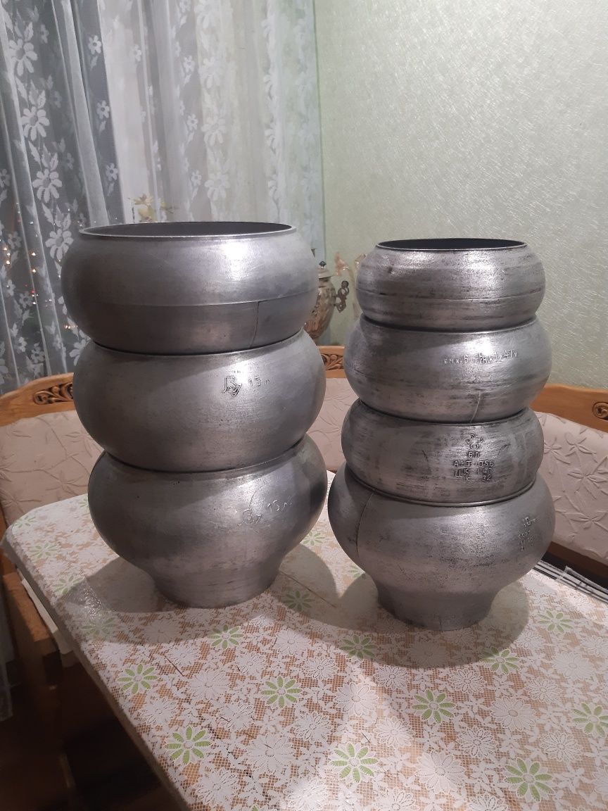 Казани алюмінєві.(Баняк,чавун,,чугун.)