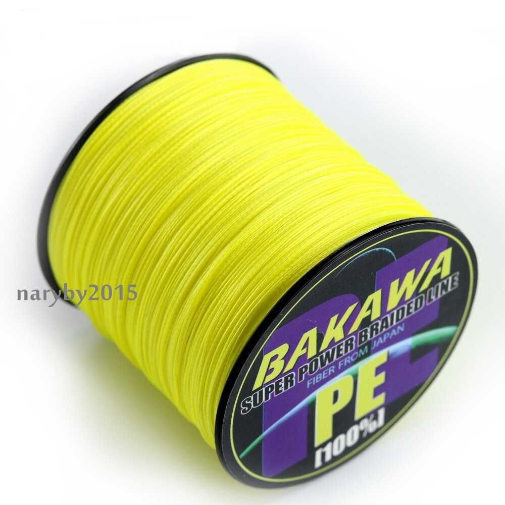 PLECIONKA spiningowa 300m 0.10mm żółta fluo