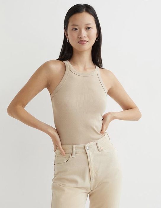 Топ білий майка чорна бежева zara біла в рубчик жіноча