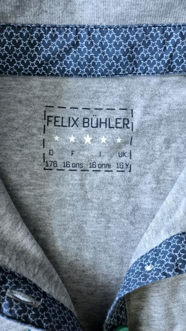 Bluzka polo jeździecka treningowa, Felix Bühler, 176cm, XS (34), S (36