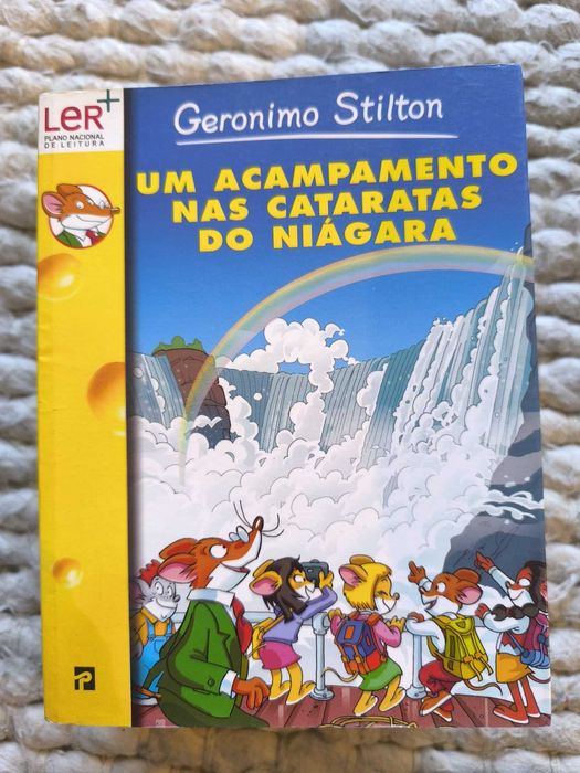 Livro "Um Acampamento nas Cataratas do Niágara" de Geronimo Stilton