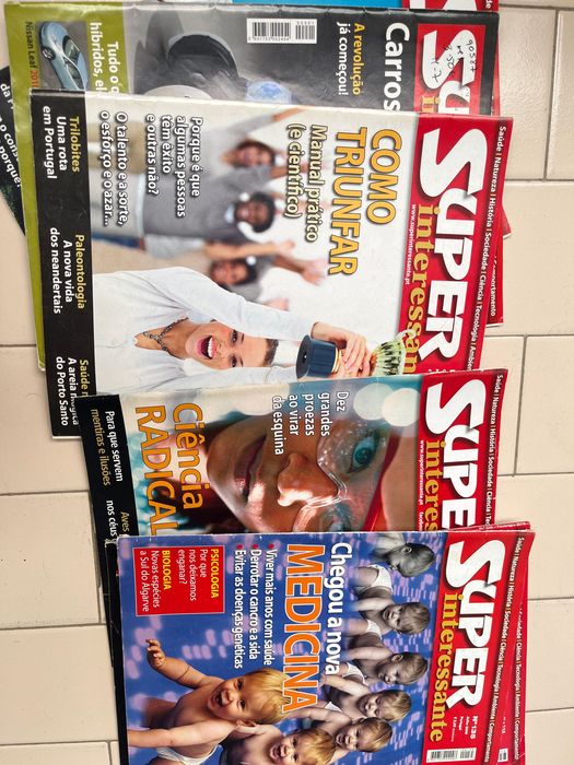 Revistas Superinteressante antigas