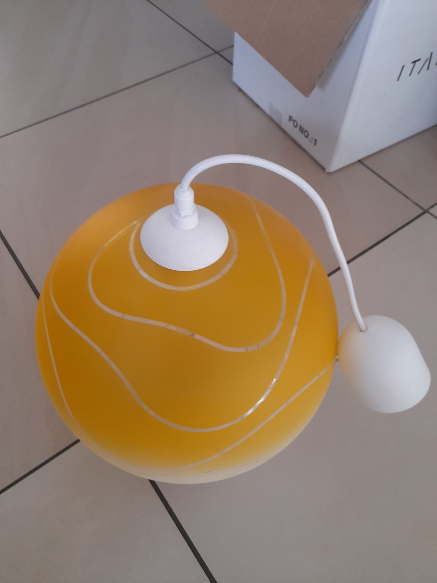 Lampa wisząca  kula 30cm