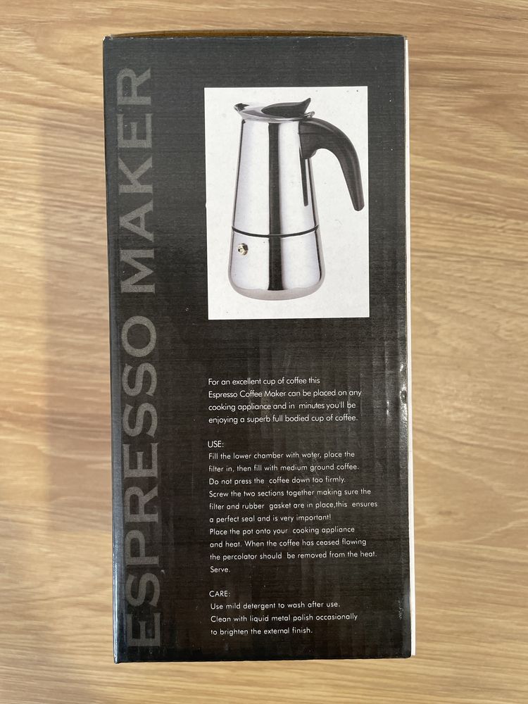 Гейзерна кавоварка Espresso Maker Класік на 6 чашок