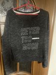 Bluza sportowa z napisami