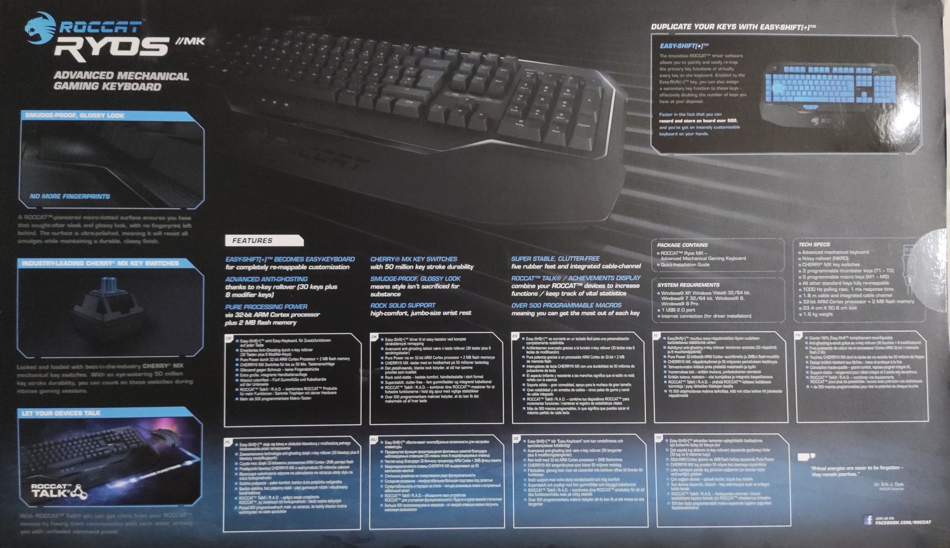 Teclado ROCCAT Ryos MK