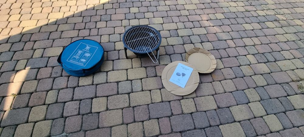 Grill kempingowy składany lekki