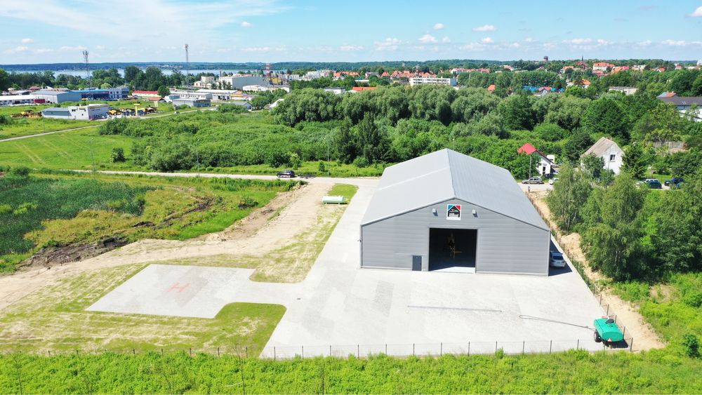 Hala usługowo-magazynowa 980m2 Giżycko dzialka 2500m2